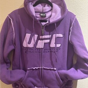 Women’s Purple UFC Zip-Up Hoodie